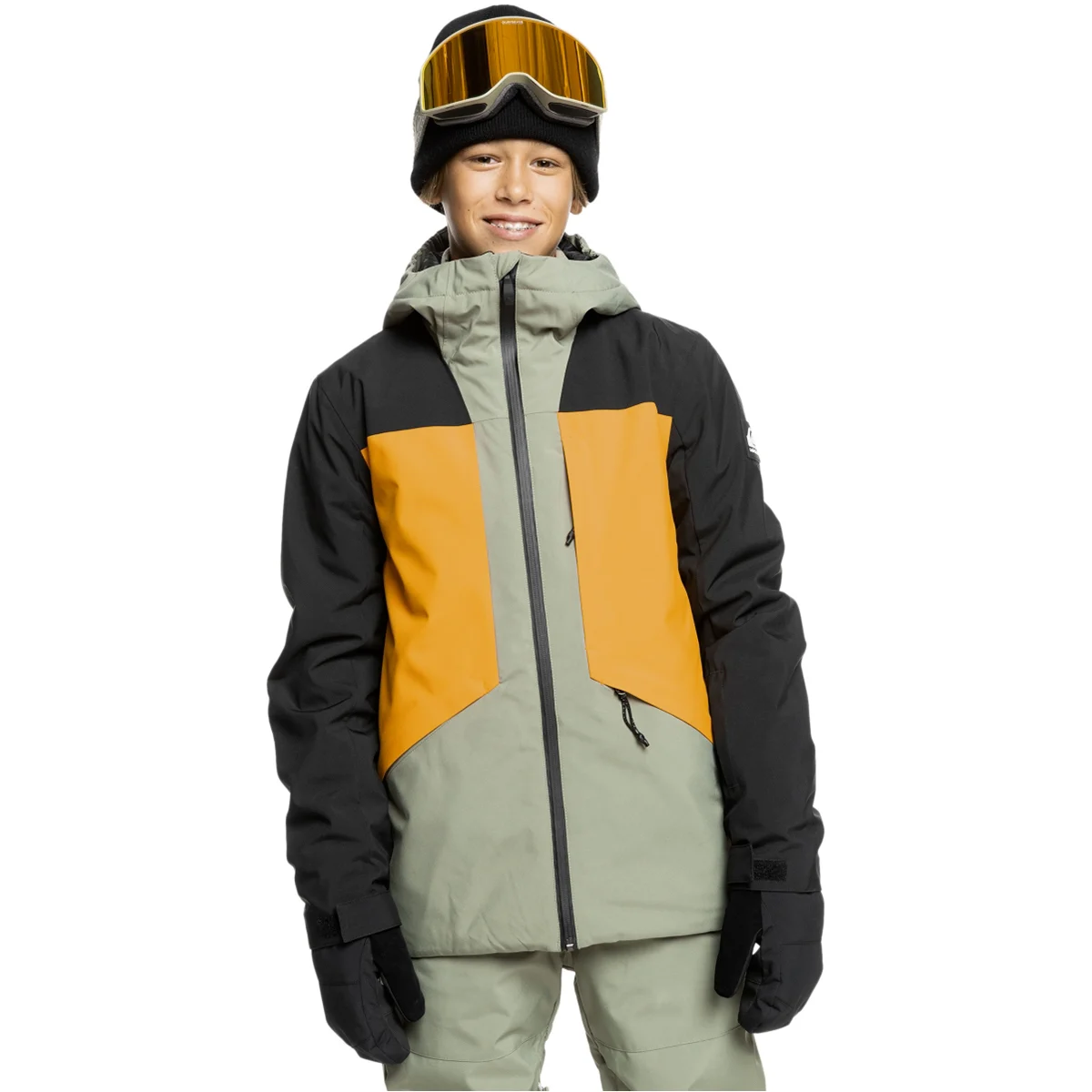 QUIKSILVER AMBITION YTH JK SEA SPRAY  - Ski jacket