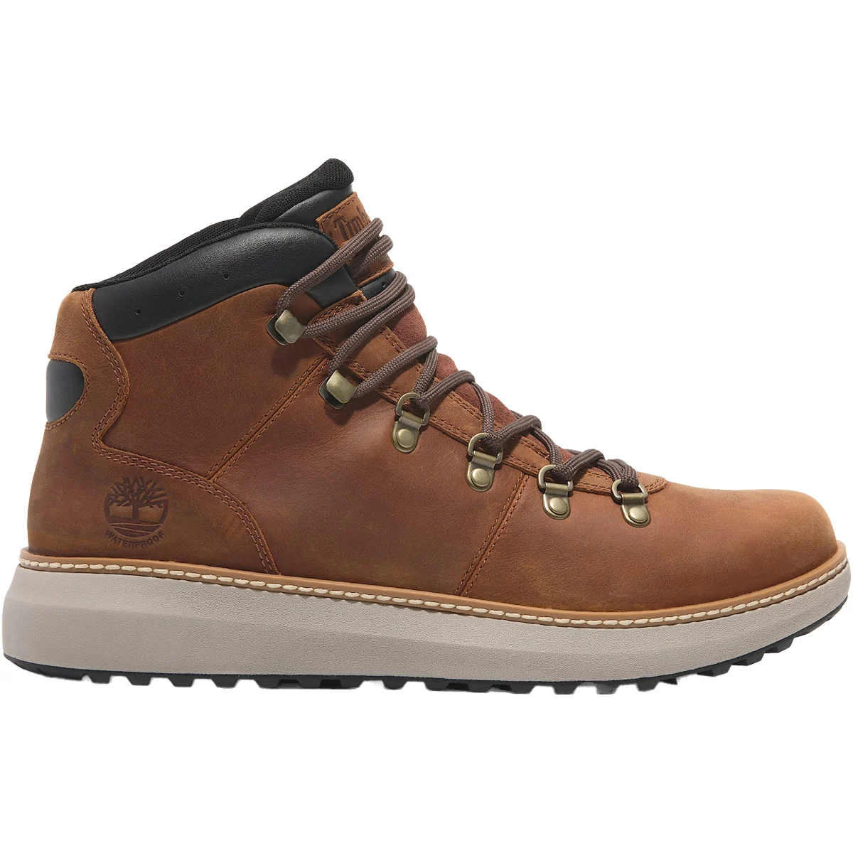 TIMBERLAND HUDSON ROAD MID WP CHUKKA RUST FULL GRAIN  - Winter boot