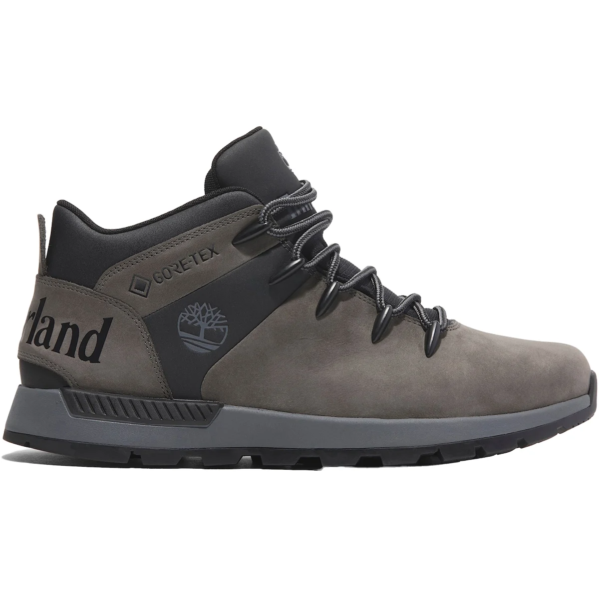 TIMBERLAND SPRINT TREKKER MID WP MEDIUM GREY NUBUCK  - Winter boot