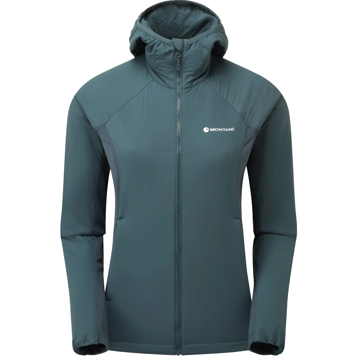 MONTANE FIREBALL LITE HOODIE W DEEP FOREST  - Hiking down jacket