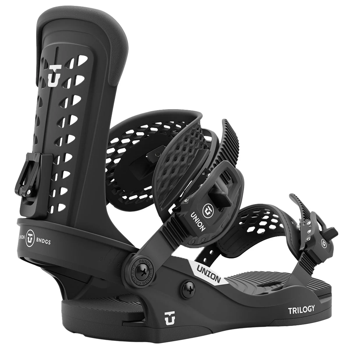 UNION TRILOGY CLASSIC BLACK  - Snowboard bindings