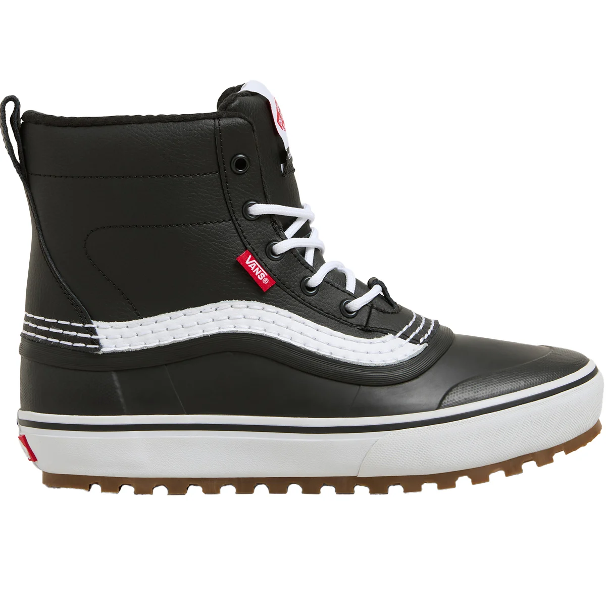 VANS M MTE STANDARD MID WATERPROOF BLACK/WHITE  - Winter boot