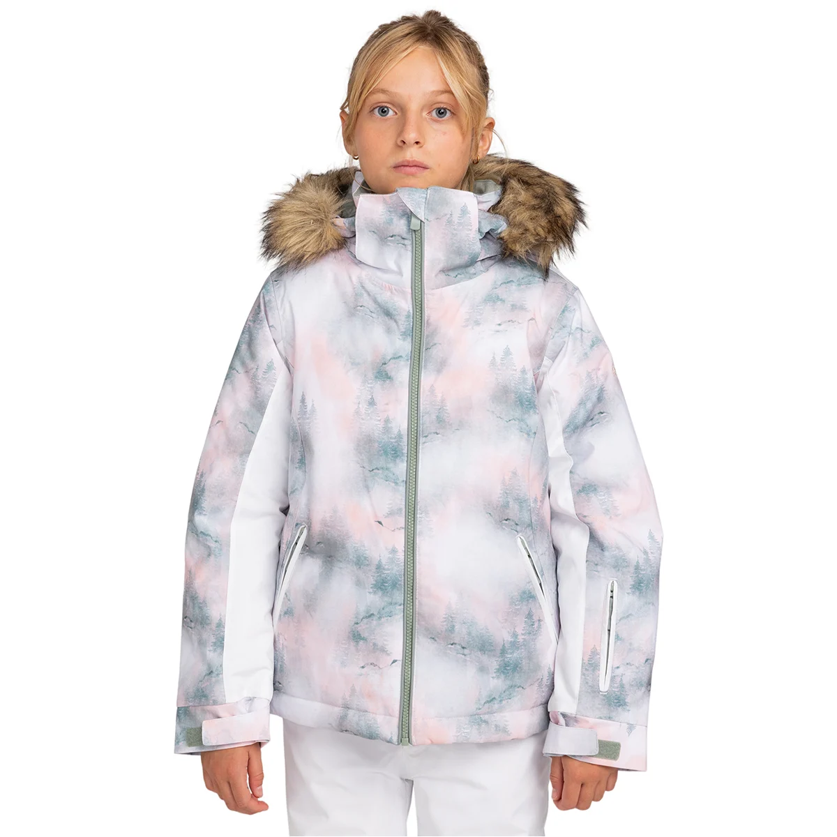 ROXY PIE GIRL SEA PINE MYSTERY FOG  - Ski jacket