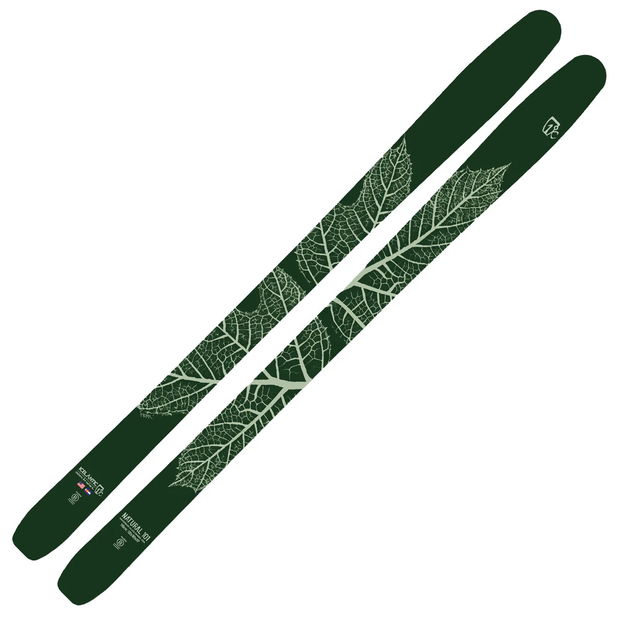 ICELANTIC NATURAL 101 Unicolore  - Ski touring