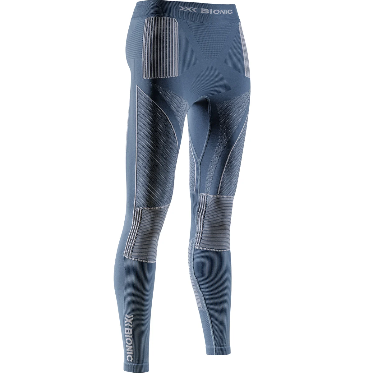 X-BIONIC ENERGY ACCUMULATOR 4.0 PANTS WMN MINERAL BLUE/ARCTIC WHITE  - Thermal leggings