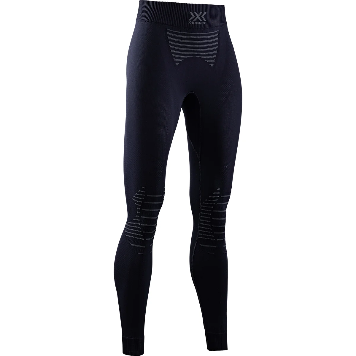 X-BIONIC INVENT 4.0 PANTS WMN BLACK/CHARCOAL  - Thermal leggings