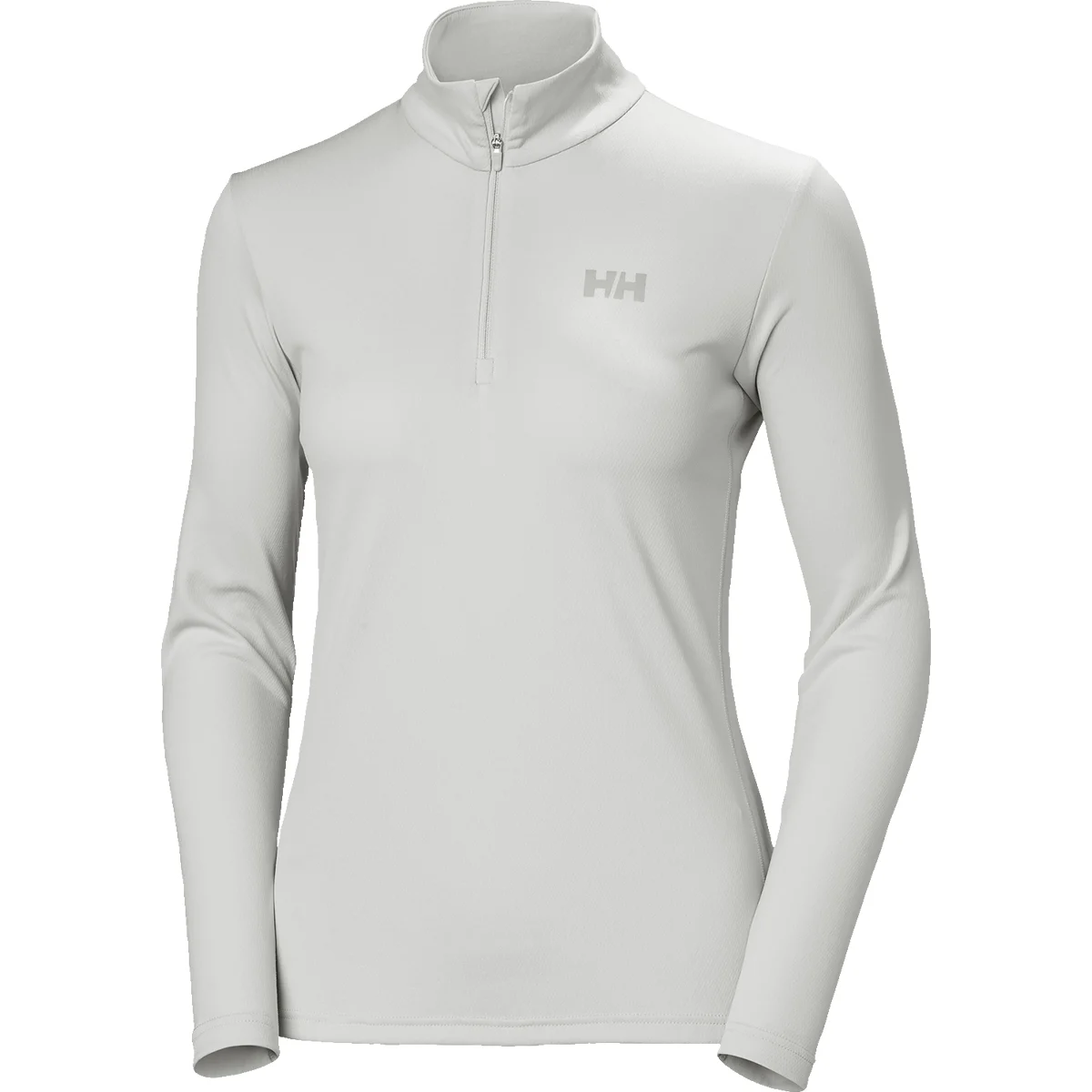 HELLY HANSEN W HH LIFA ACTIVE SOLEN 1/2 ZIP GREY FOG - Thermal T-shirt