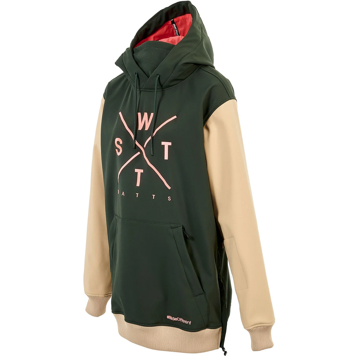 WATTS ORBITAL FOREST GREEN/BEIGE  - Softshell jacket