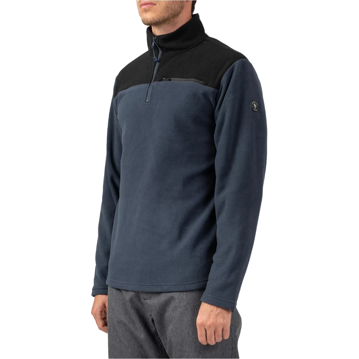 SUN VALLEY HIROSH POLAR M DARK NAVY  - Fleece sweatshirt