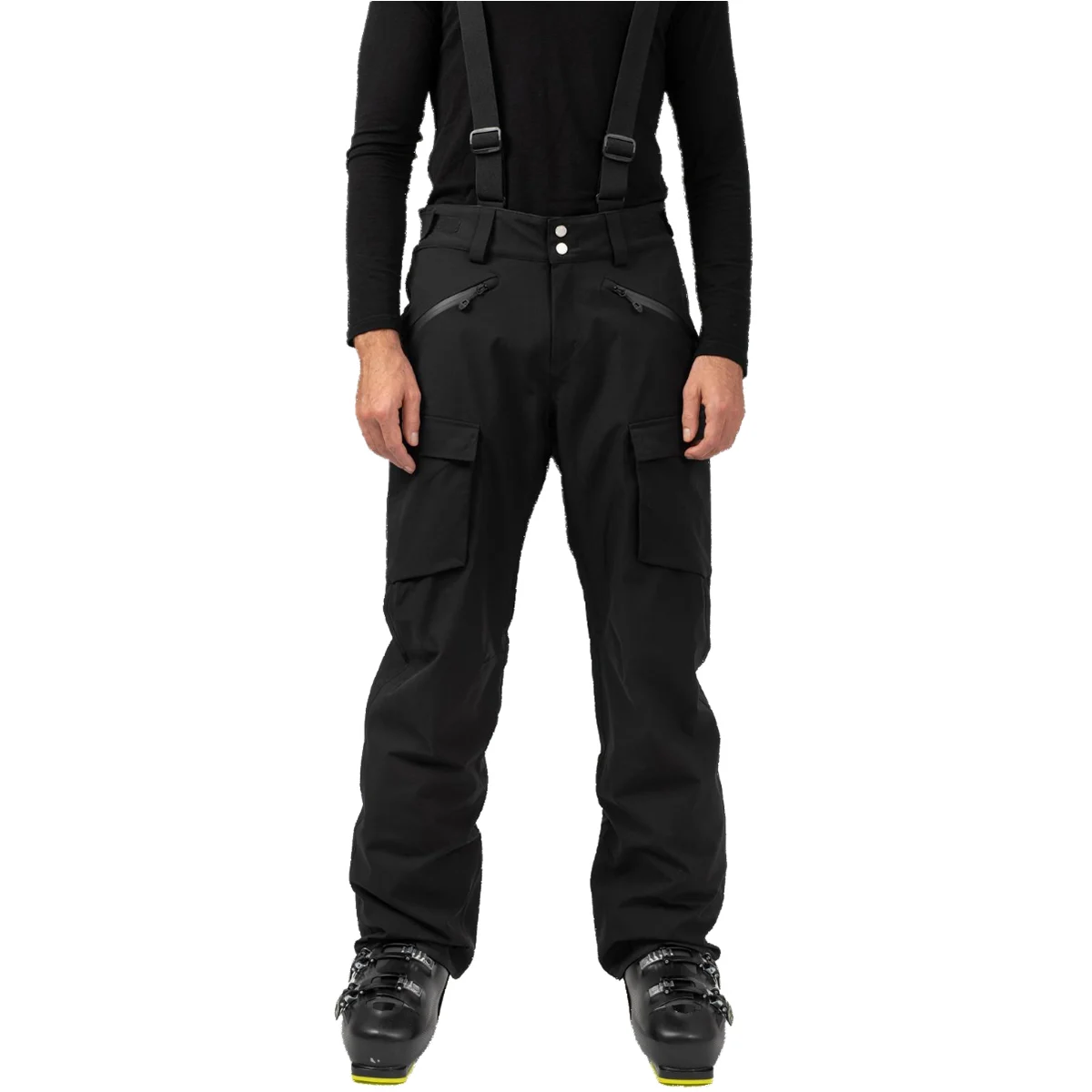SUN VALLEY FASTRACK SKI PANT M BLACK 25 BLACK  - Ski trousers