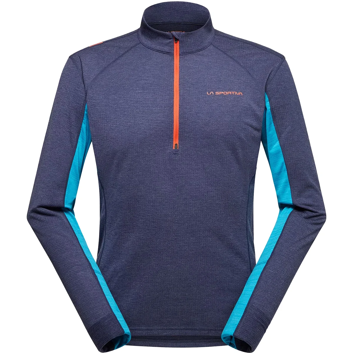 LA SPORTIVA SWIFT LONGSLEEVE M DEEP SEA/TROPIC BLUE  - Trail running T-shirt