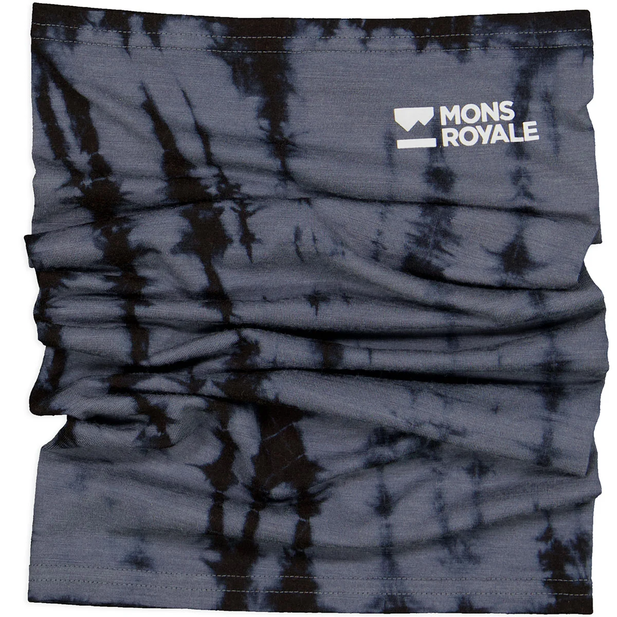 MONS ROYALE DAILY DOSE MERINO FLEX 200 GARMENT DYED-GREY TIE DYE  - Neck warmer