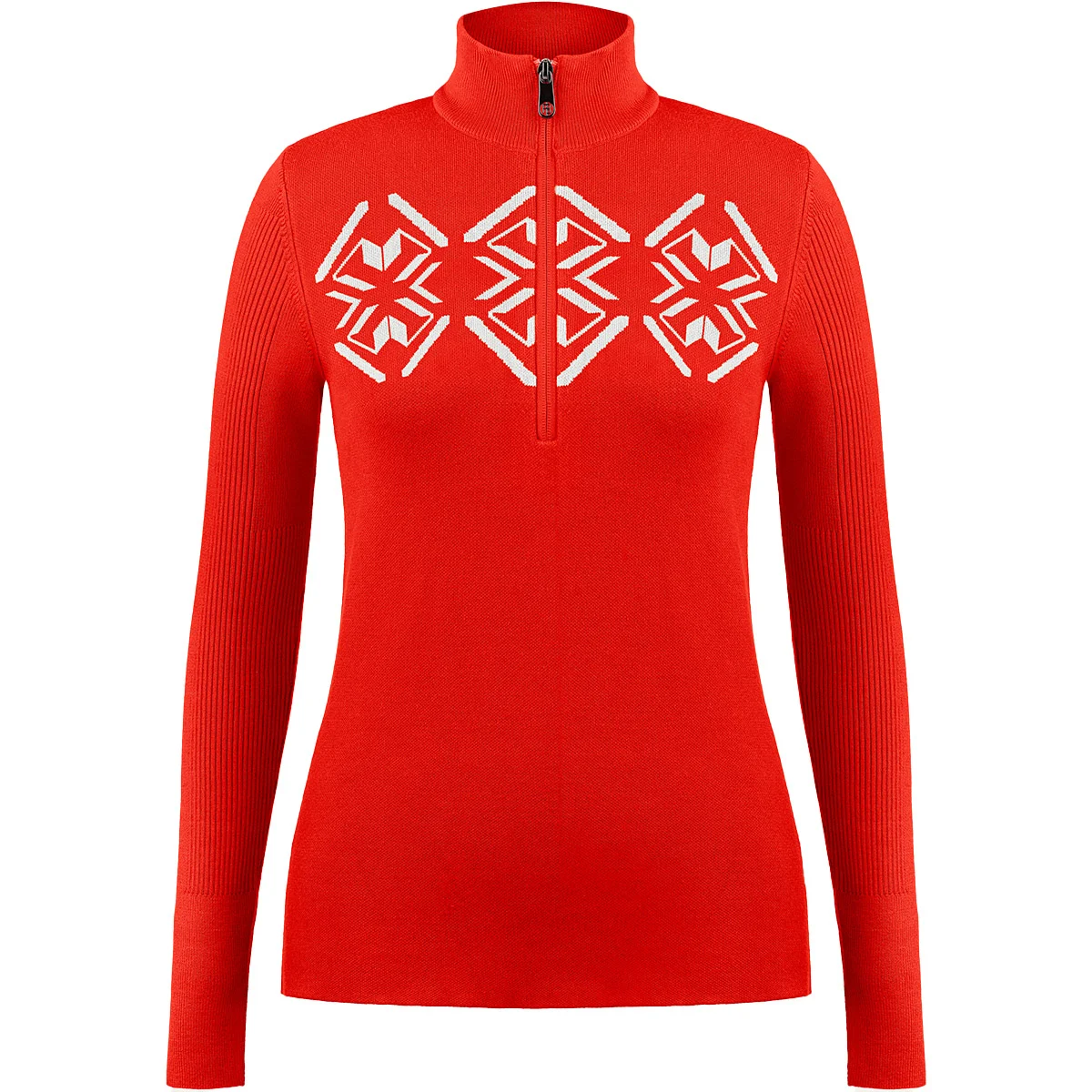 POIVRE BLANC KNIT SWEATER SCARLET RED  - Jumper