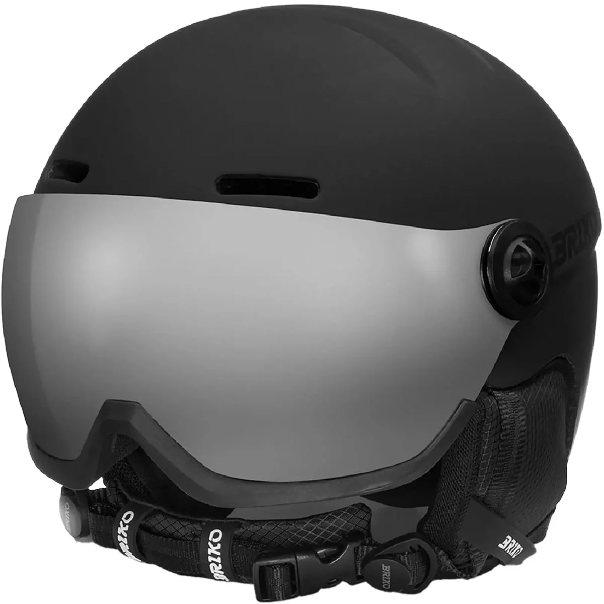 BRIKO TEIDE 2.0 VISOR MATT BLACK  - Ski helmet