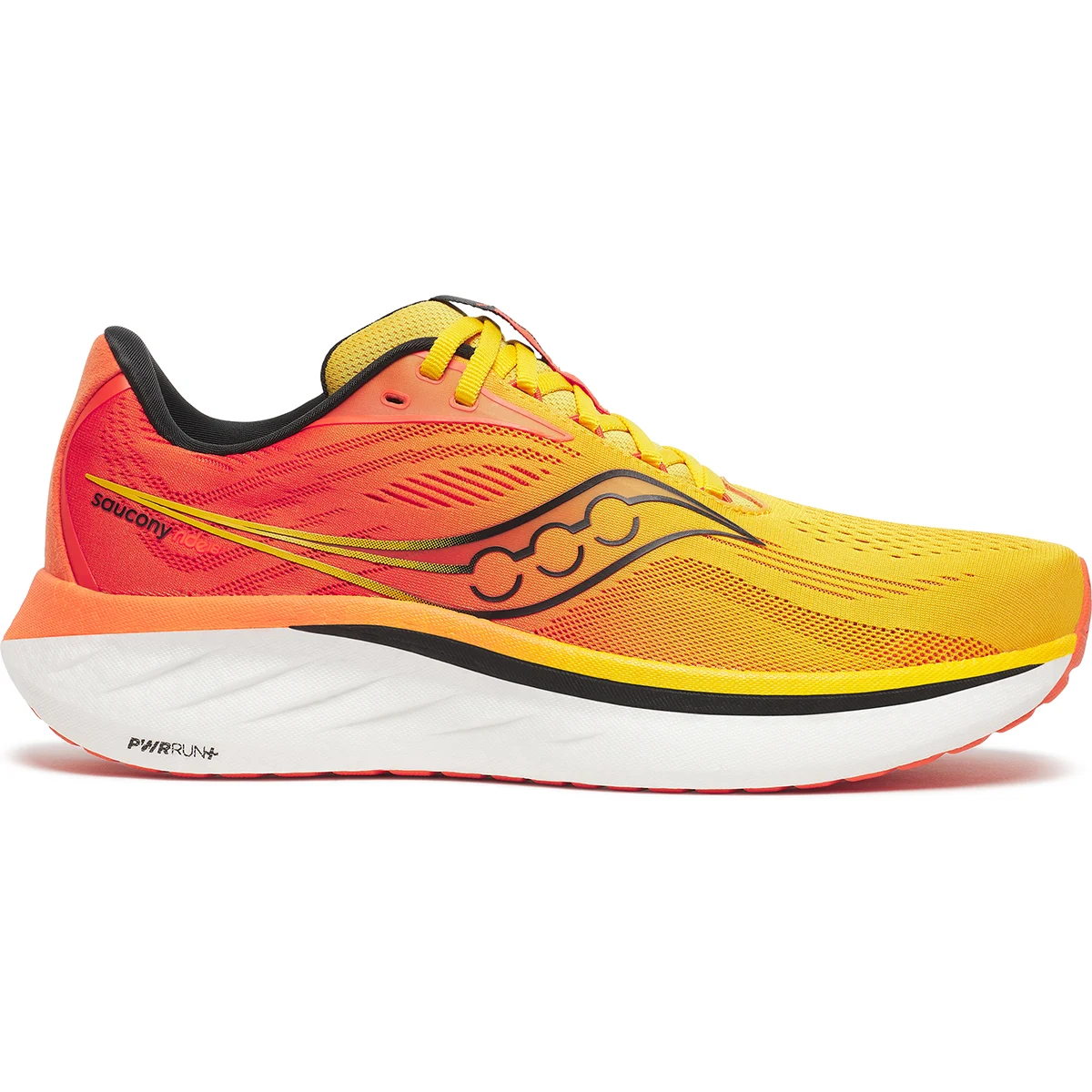 SAUCONY RIDE 18 POLLEN/PEPPER  - Running shoe