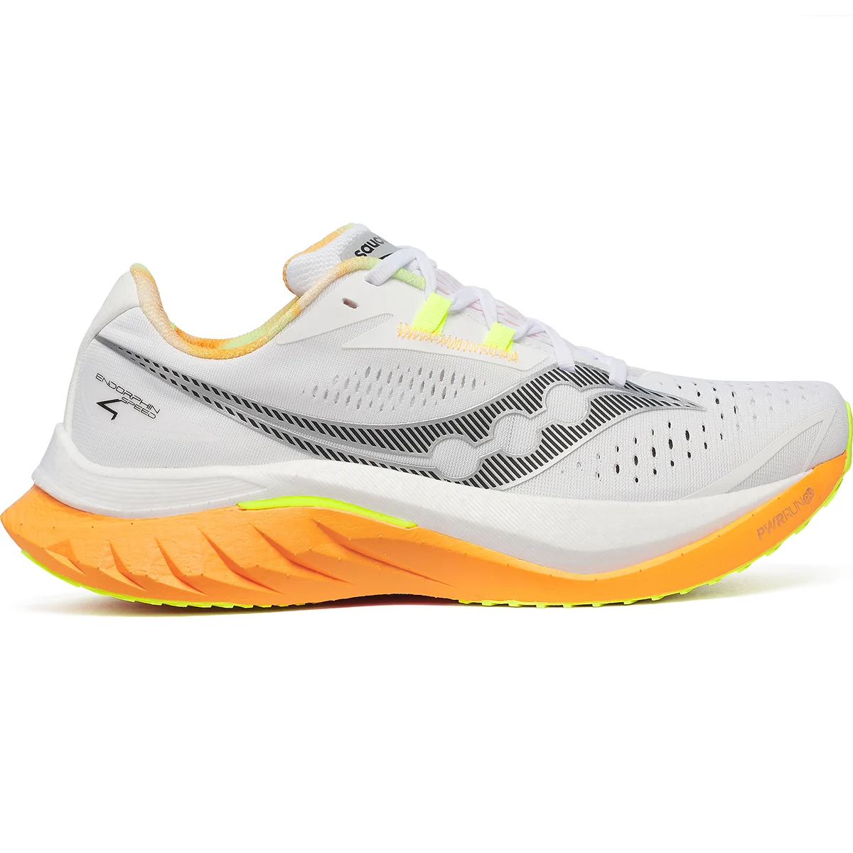 SAUCONY ENDORPHIN SPEED 4 WHITE/PEEL  - Running shoe