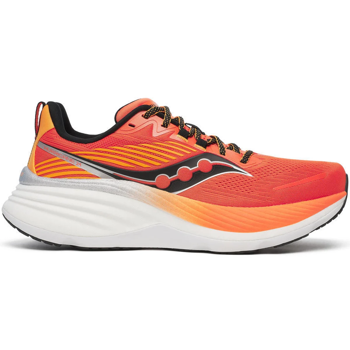 SAUCONY HURRICANE 24 PEPPER/BLACK  - Running shoe