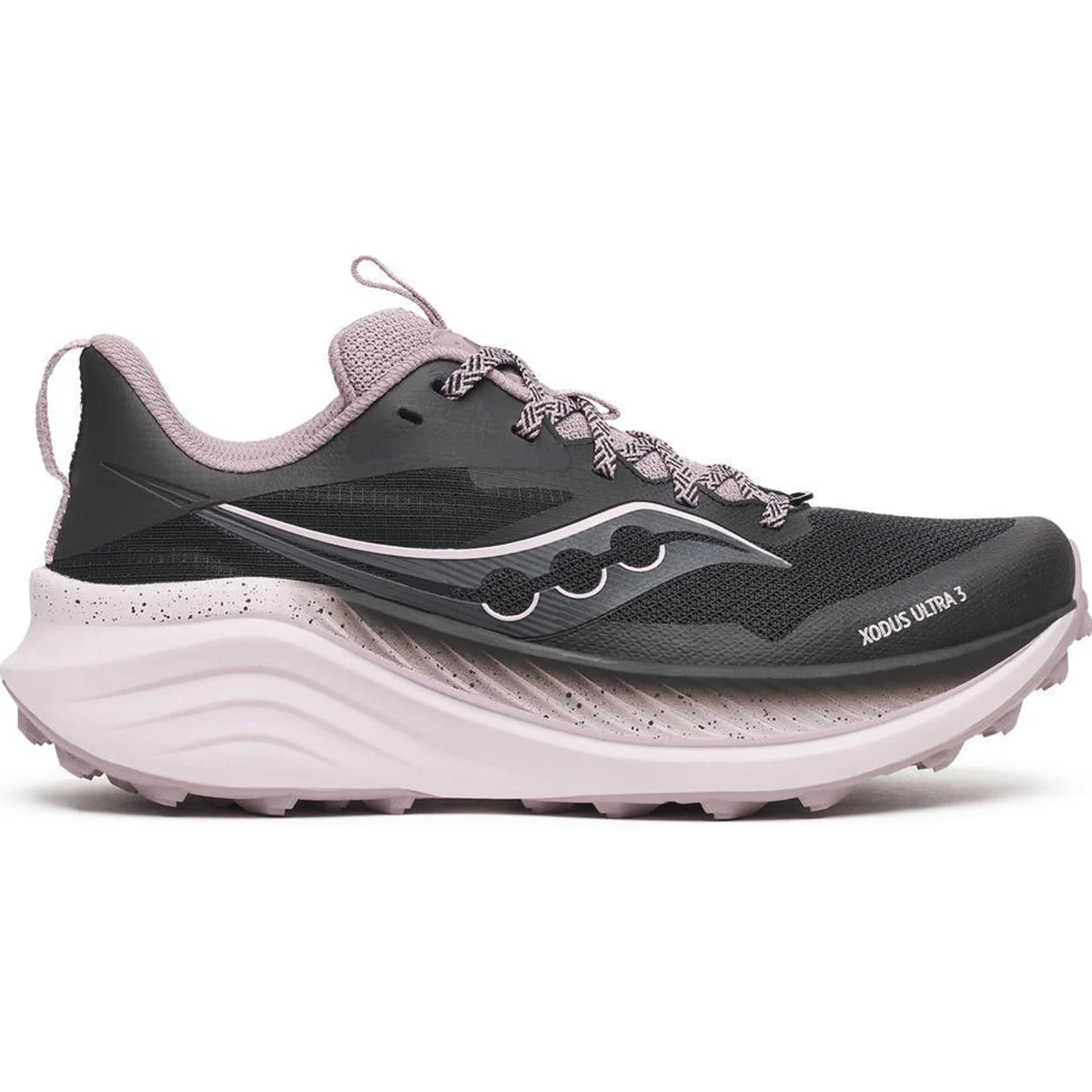 SAUCONY XODUS ULTRA 3 W BLACK/QUAIL  - Trail running shoes