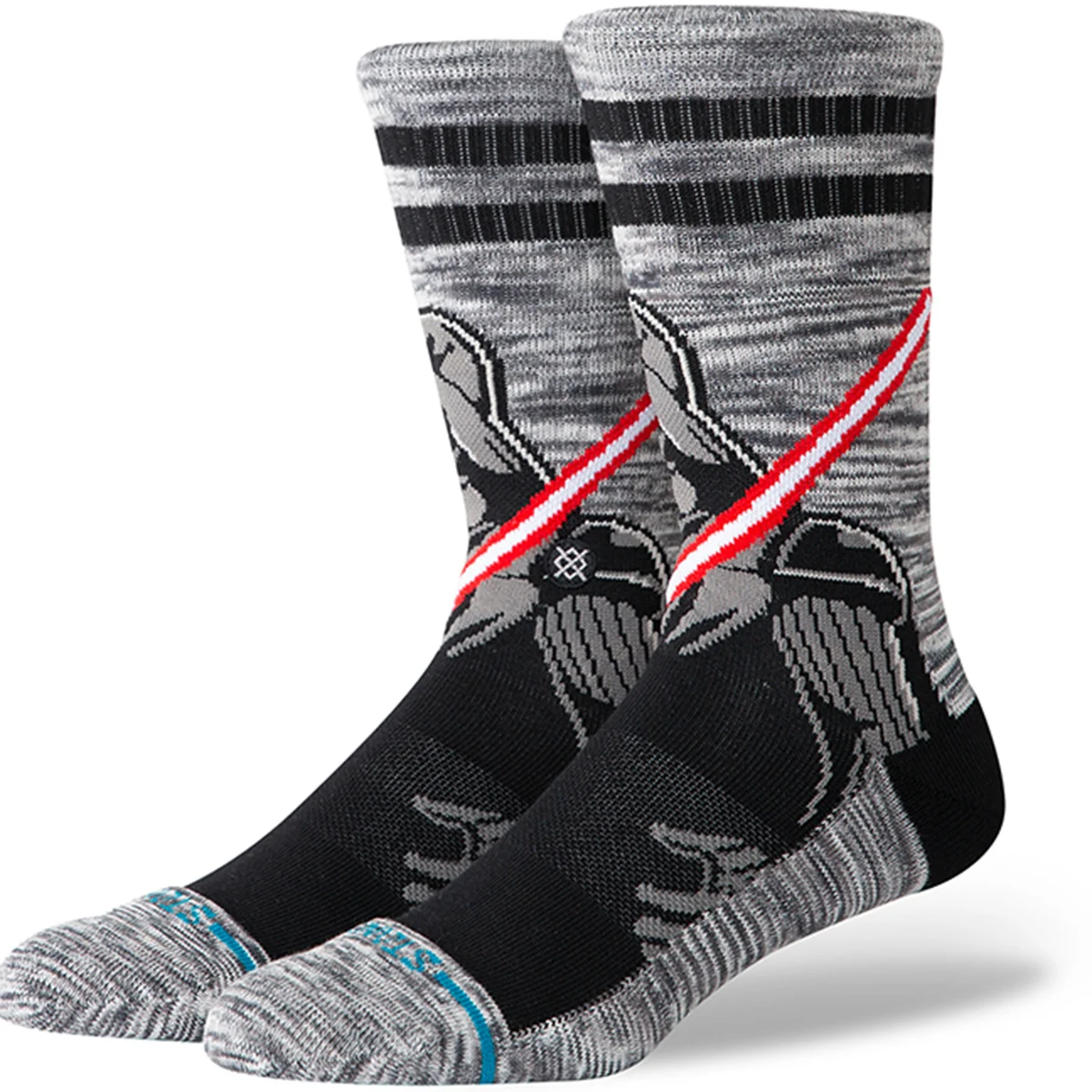 STANCE DARTH CREW BLACK  - Socks