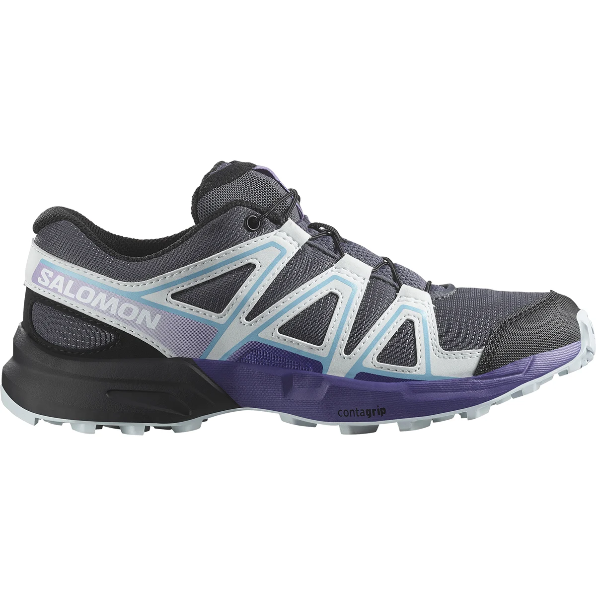 SALOMON SPEEDCROSS J TURBULENCE/BALLAD BLUE/LIBERTY  - Trail running shoes
