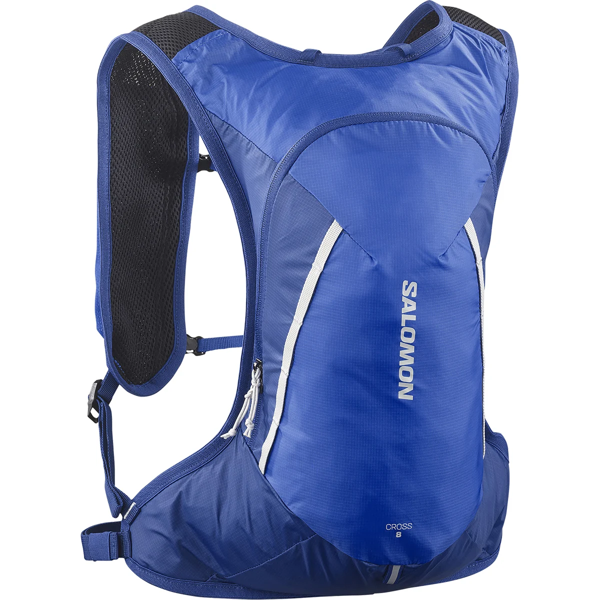 SALOMON CROSS 8 NAUTICAL BLUE/LIMOGES/LUNAR ROCK  - Trail running bag