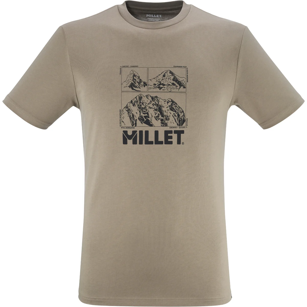 MILLET CHAMONIX LOGO TS SS DORITE  - T-shirt