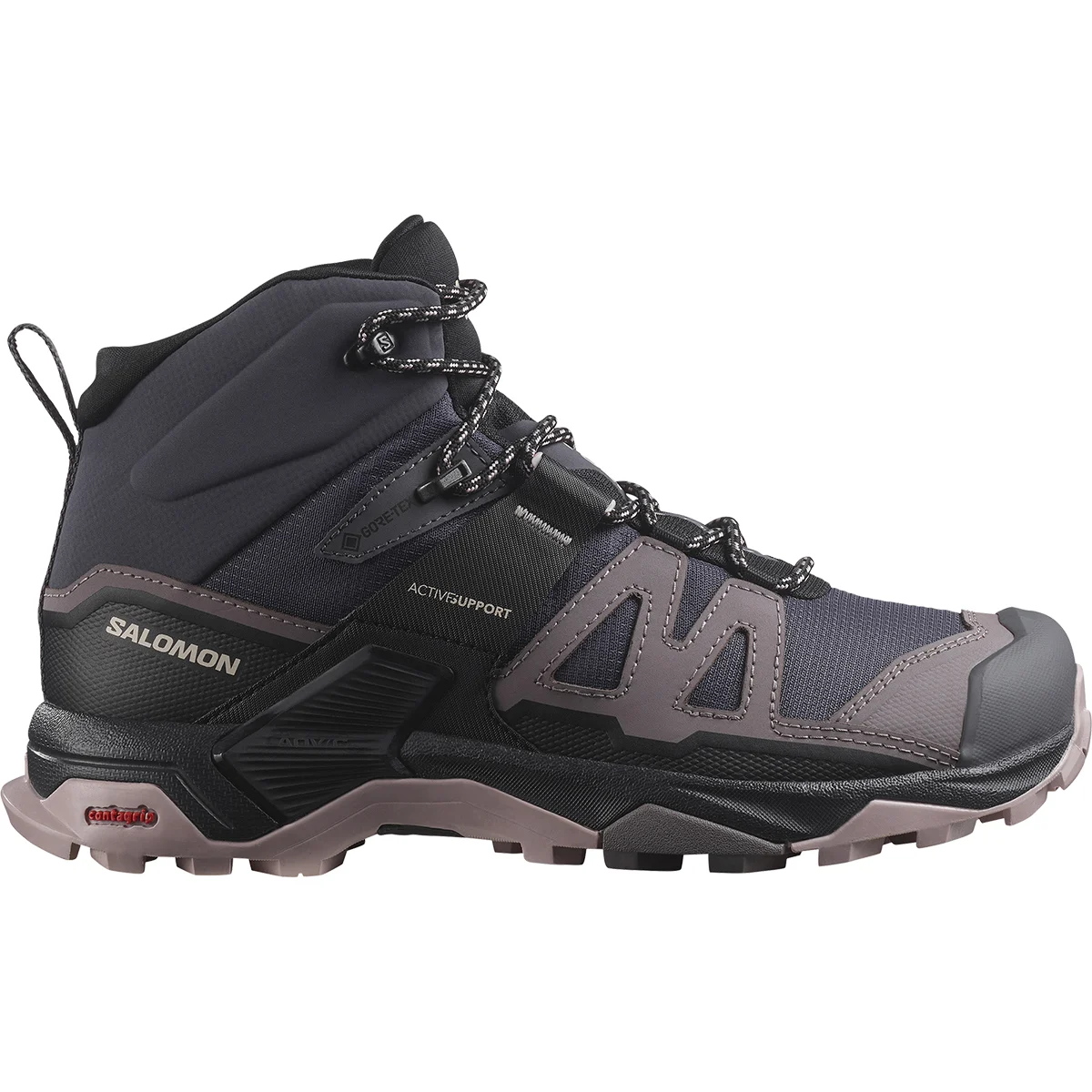 SALOMON X ULTRA 4 MID GORE-TEX W 9 IRON/SHRK/CLOUD GRAY  - Mid-rise hiking boot