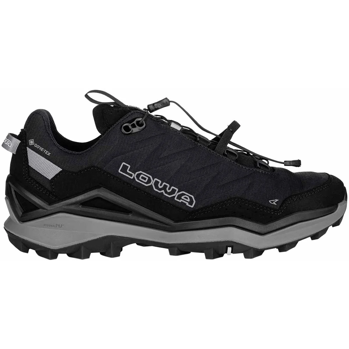 LOWA MADDOX PRO GORE-TEX LO SL BLACK/GREY  - Low-rise hiking boot
