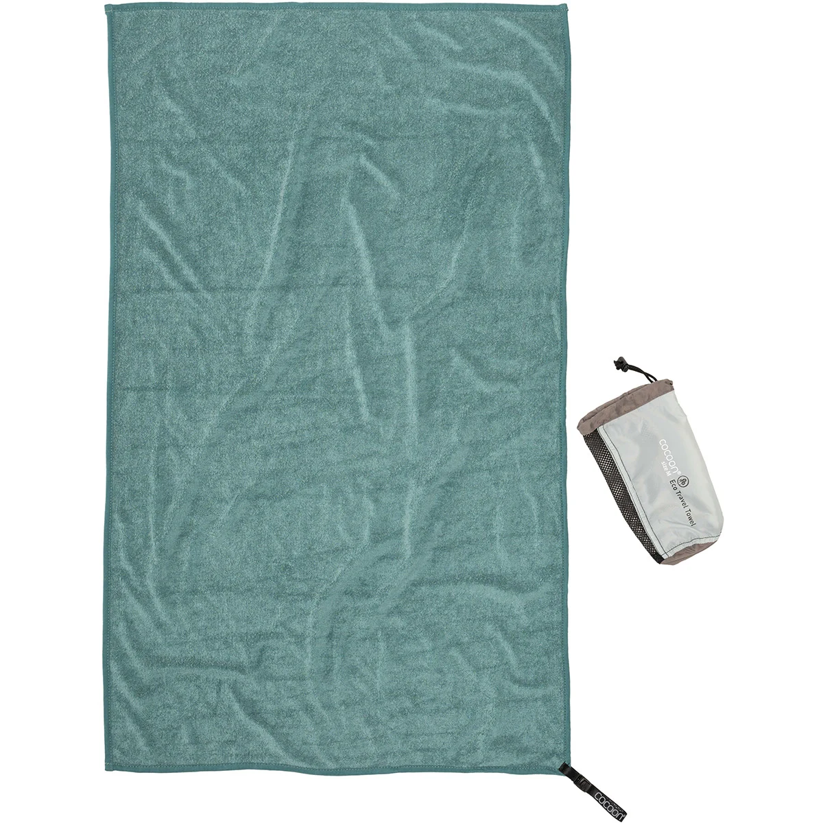 COCOON ECO TRAVEL TOWEL M NILE GREEN  - Travel towel