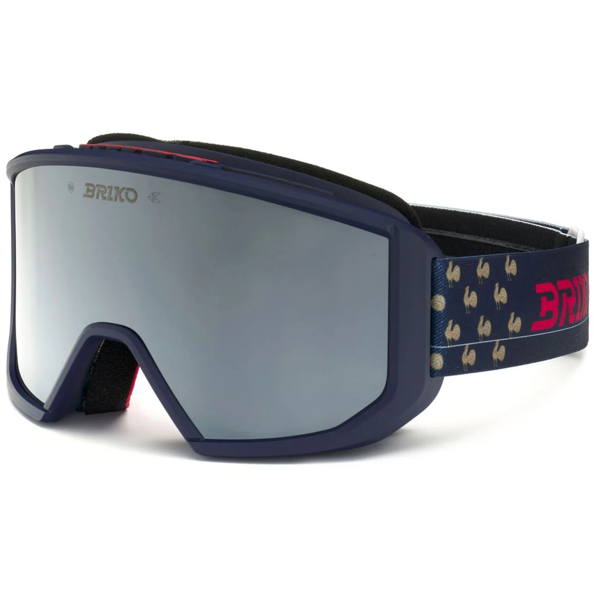 BRIKO VULCANO MASK FRANCE TANGAROA BLUE GOLDEN  - Ski goggles