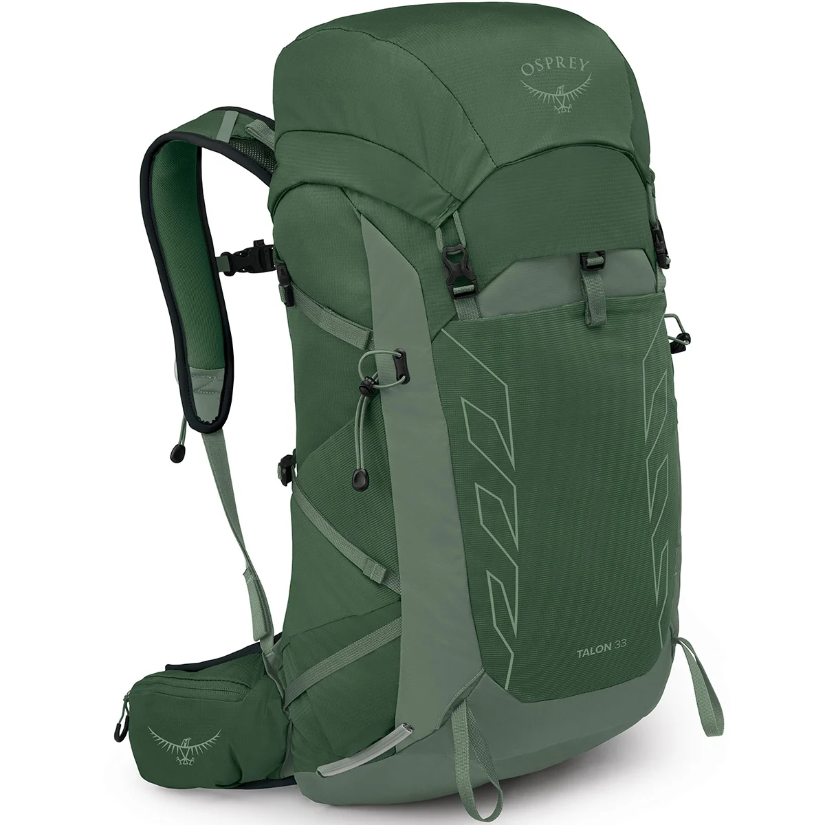 OSPREY TALON 33 GREEN CANOPY/PINE LEAF GREEN  - Hiking backpack