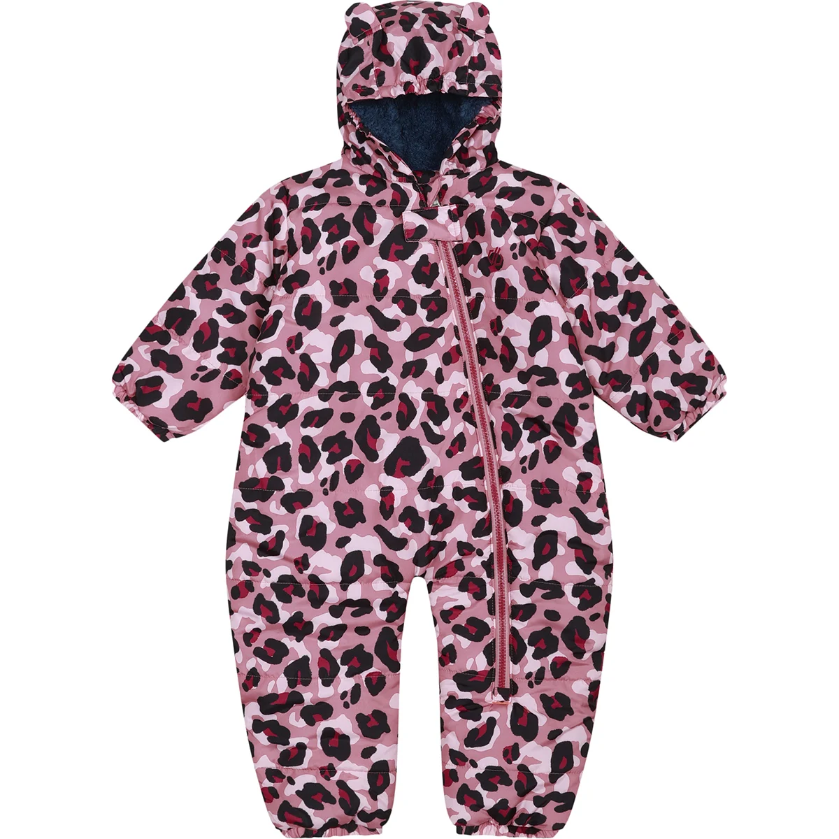 DARE 2B BAMBINO II SNOWSUIT DUSTY ROSE CHEETAH PRINT  - Ski suit