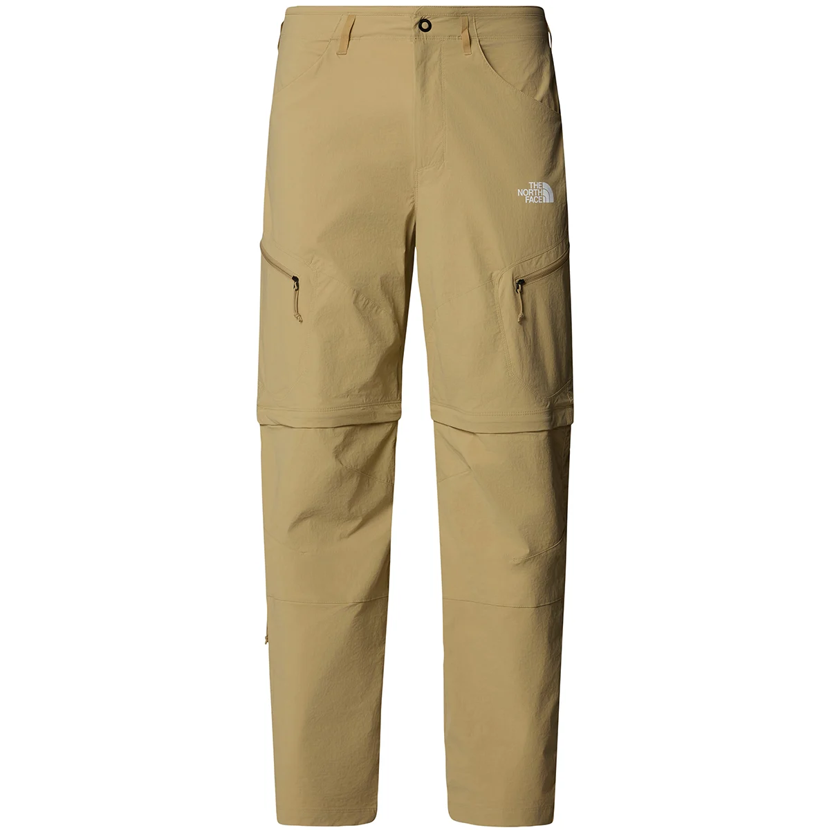 THE NORTH FACE EXPLORATION CONV REG TAPERED PANT KHAKI STONE  - Hiking trousers