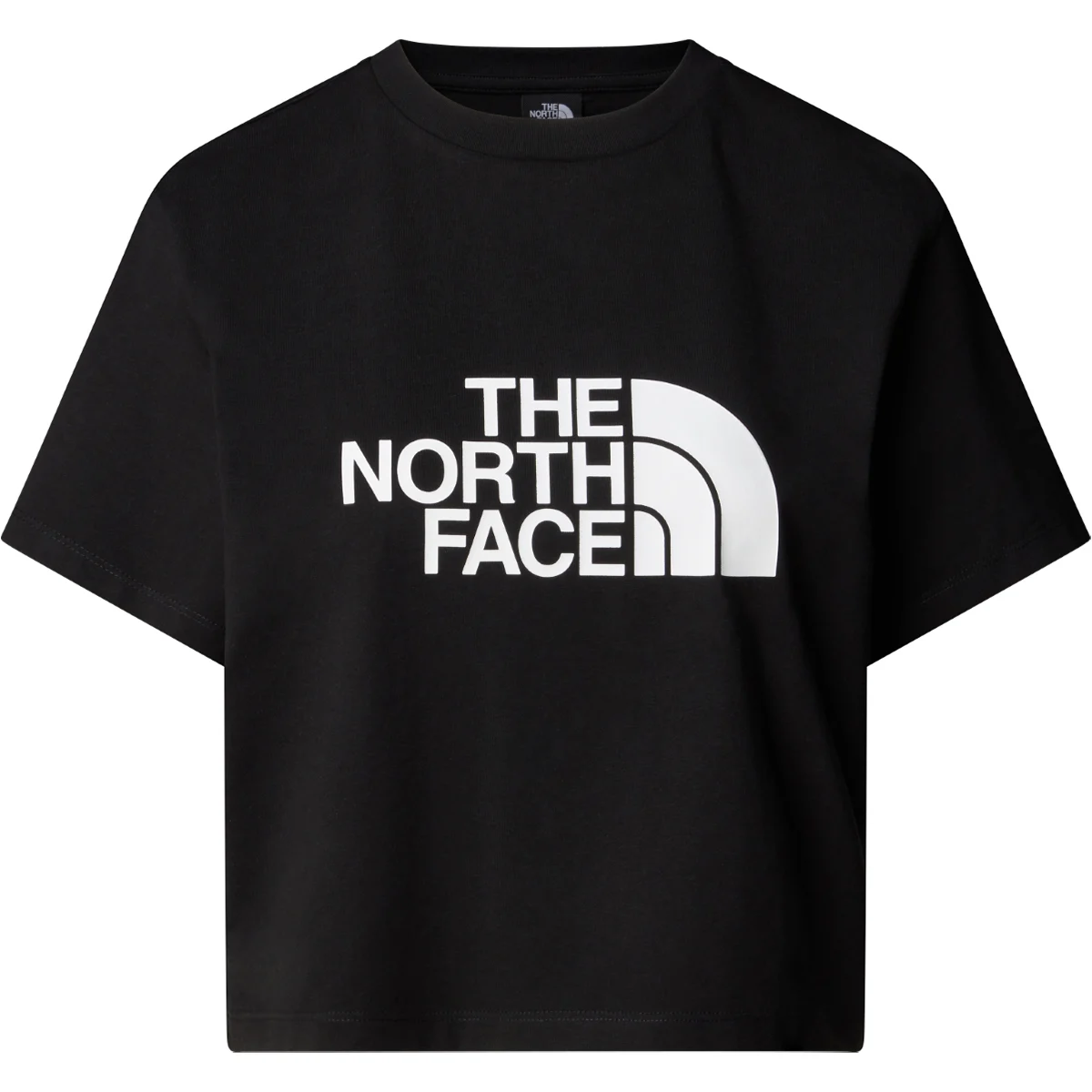 THE NORTH FACE W SS EASY RELAXED CROPPED TEE TNF BLACK  - T-shirt
