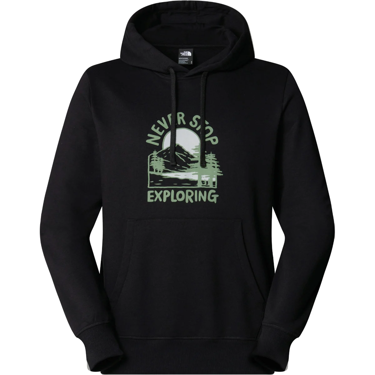 THE NORTH FACE OUTDOOR GRAPHIC HOODIE TNF BLACK  - Sweatshirt