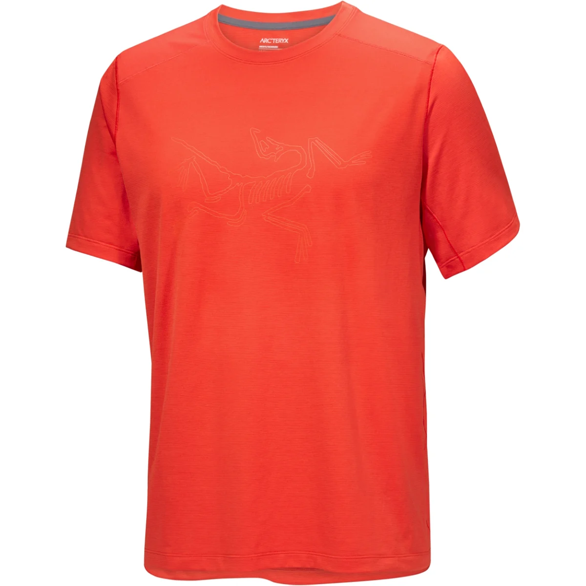 ARC'TERYX CORMAC LOGO SS M DYNASTY HEATHER  - Hiking T-shirt