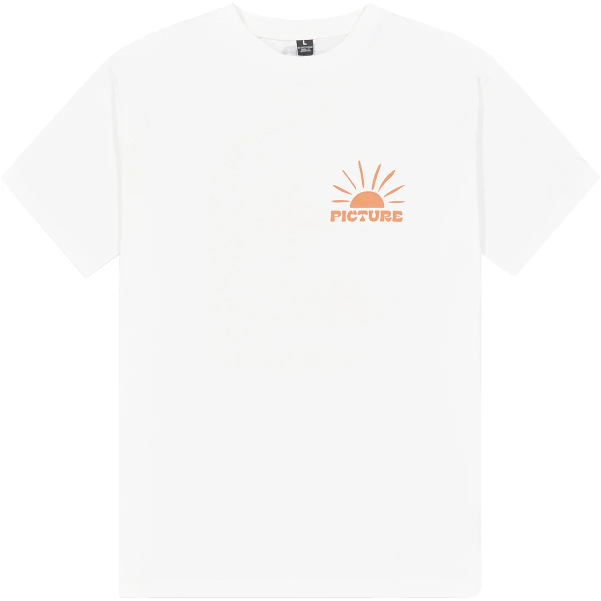 PICTURE ENDAKO TEE WHITE  - T-shirt