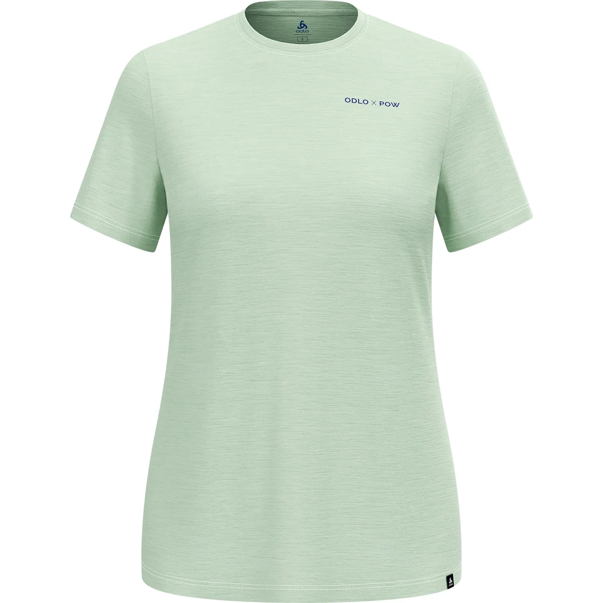ODLO X POW MERINO TENCEL T-SHIRT CREW NECK S/S W AMBROSIA MELANGE  - Hiking T-shirt