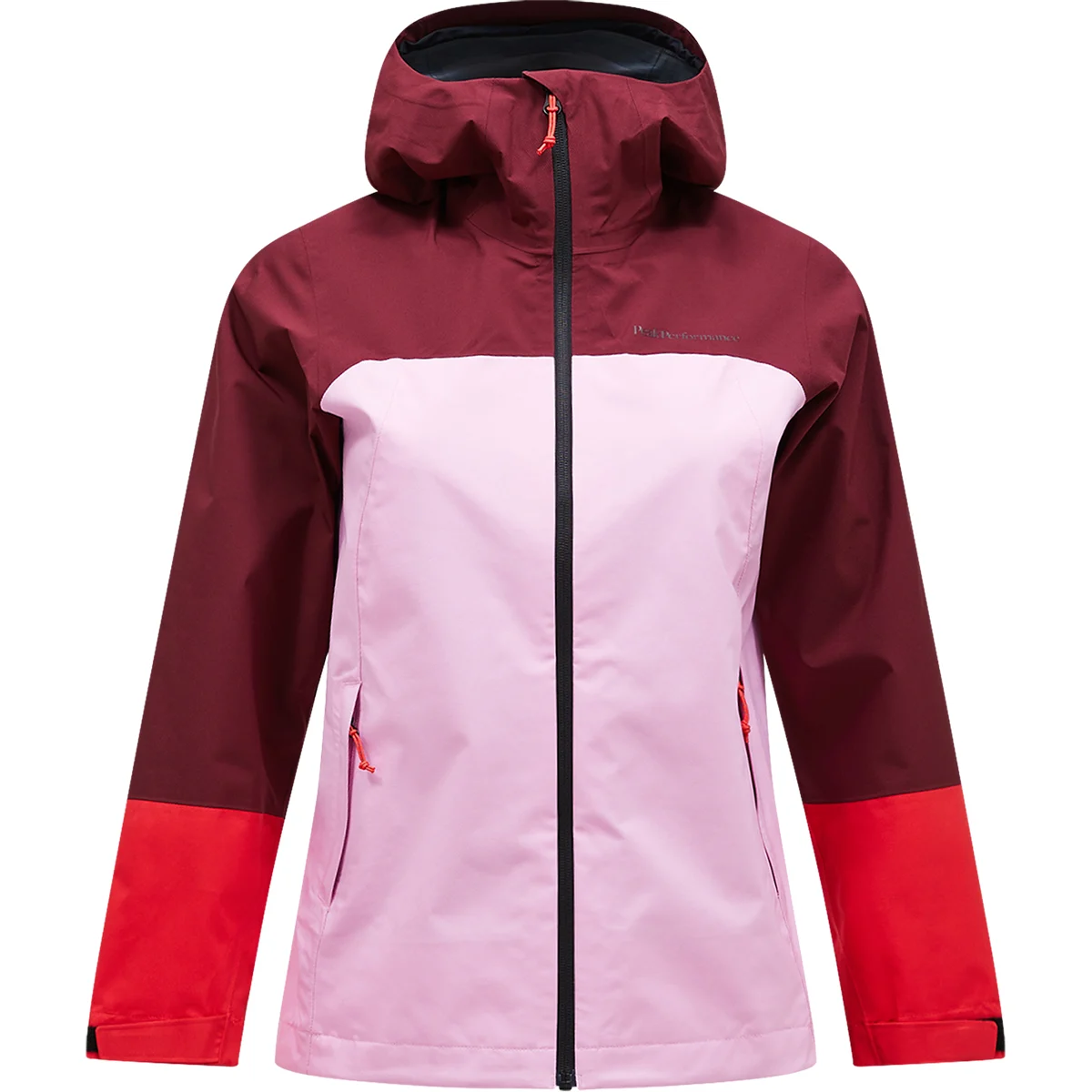 PEAK PERFORMANCE W TRAIL HIPE SHELL JACKET OBSCURE/MORNIN  - Hiking jacket