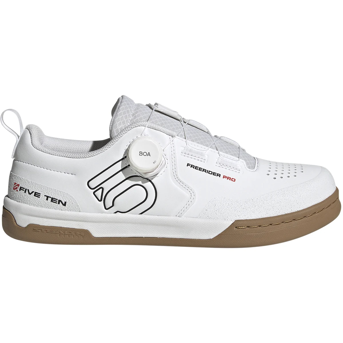 FIVE TEN FREERIDER PRO BOA FTWBLA/NOIESS/ROUGE  - Flat mountain bike shoe