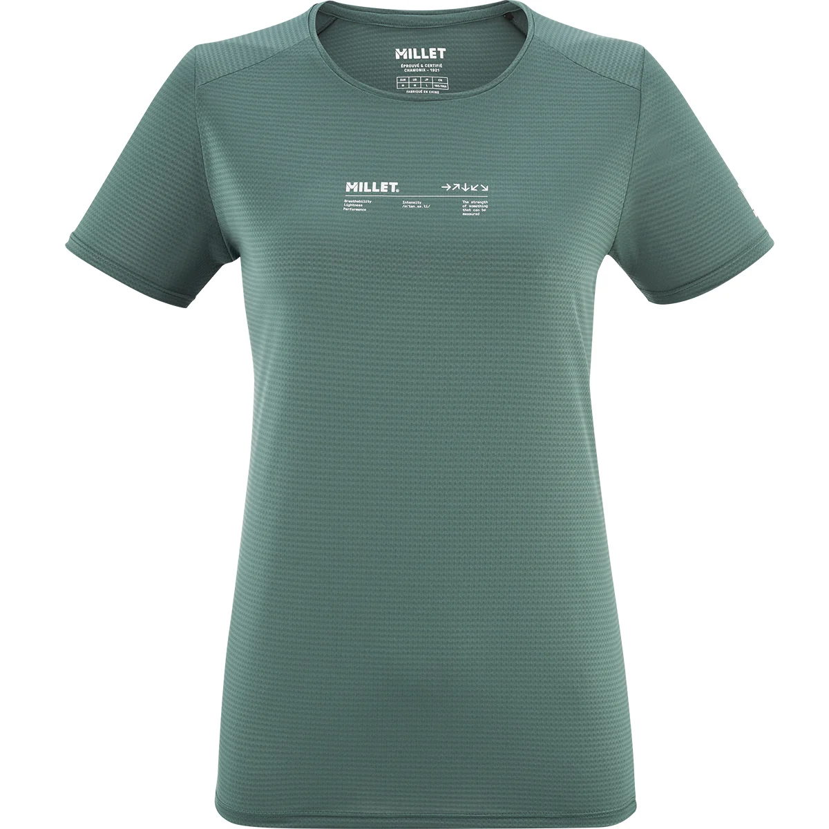 MILLET INTENSE ESSENTIAL TS SS W BOTTLE  - Trail running T-shirt