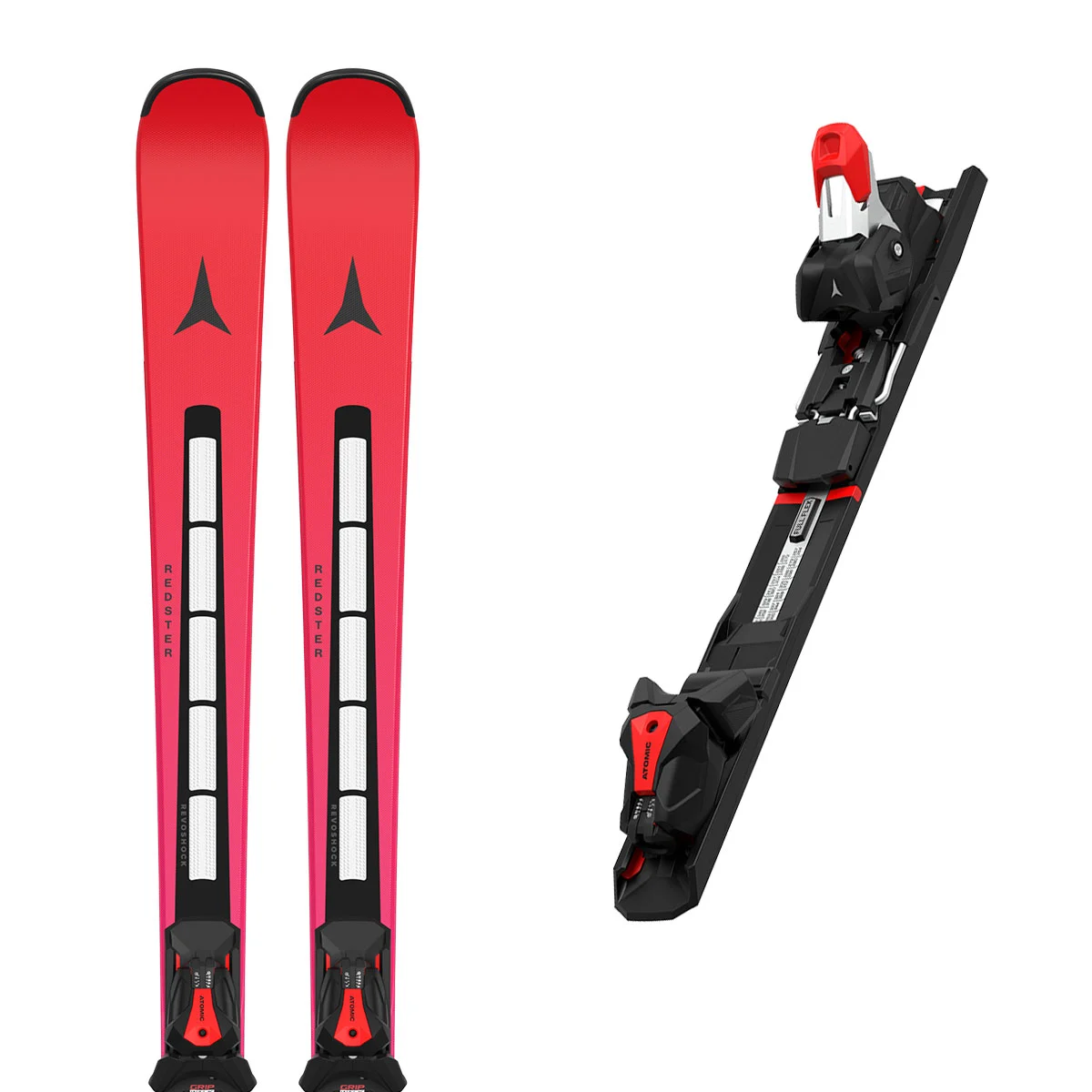 ATOMIC REDSTER G9 RVSK S IFI + I12 GW RED TENSION/BLACK/RED  - Alpine ski set