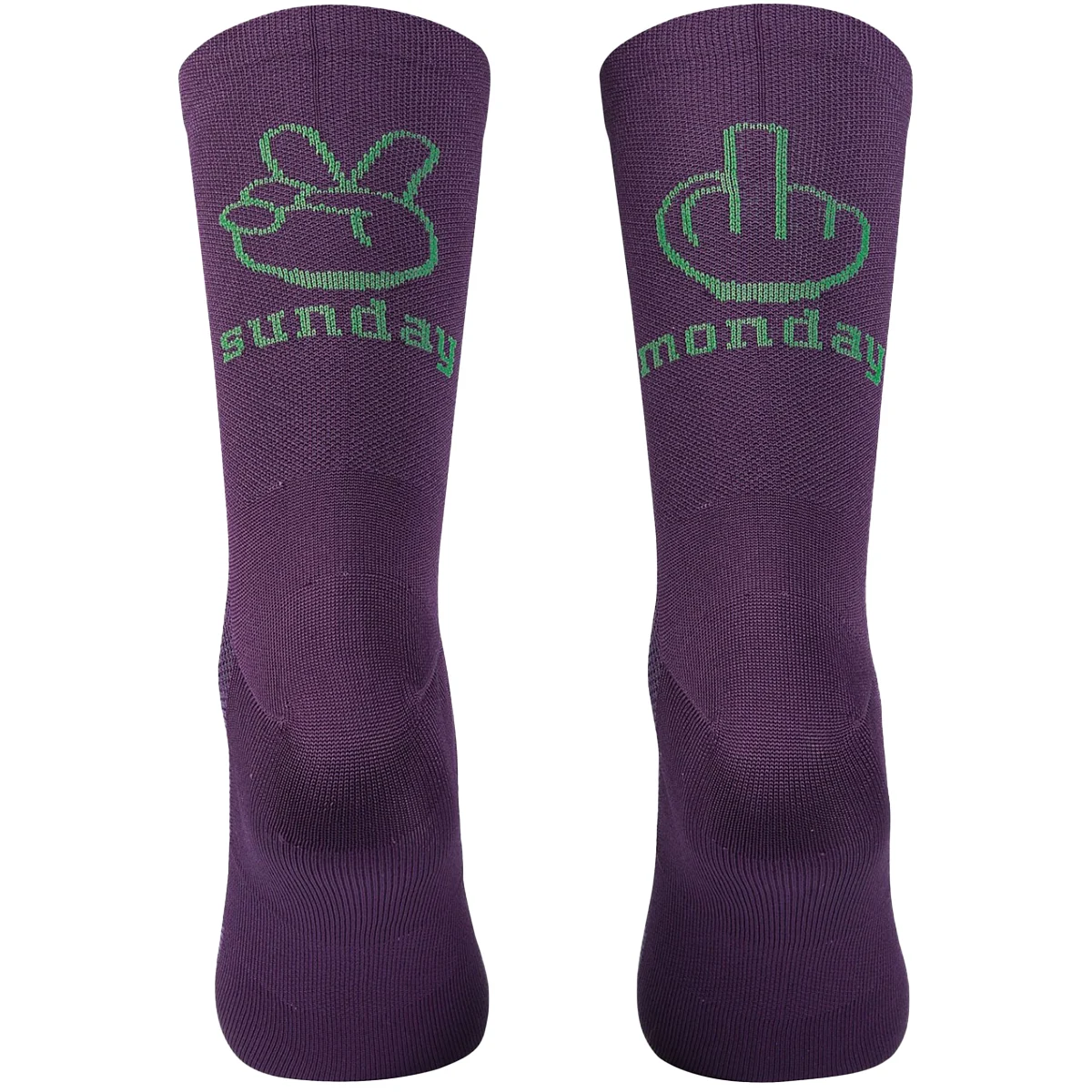NORTHWAVE SUNDAY MONDAY SOCK DARK PURPLE  - Cycling socks