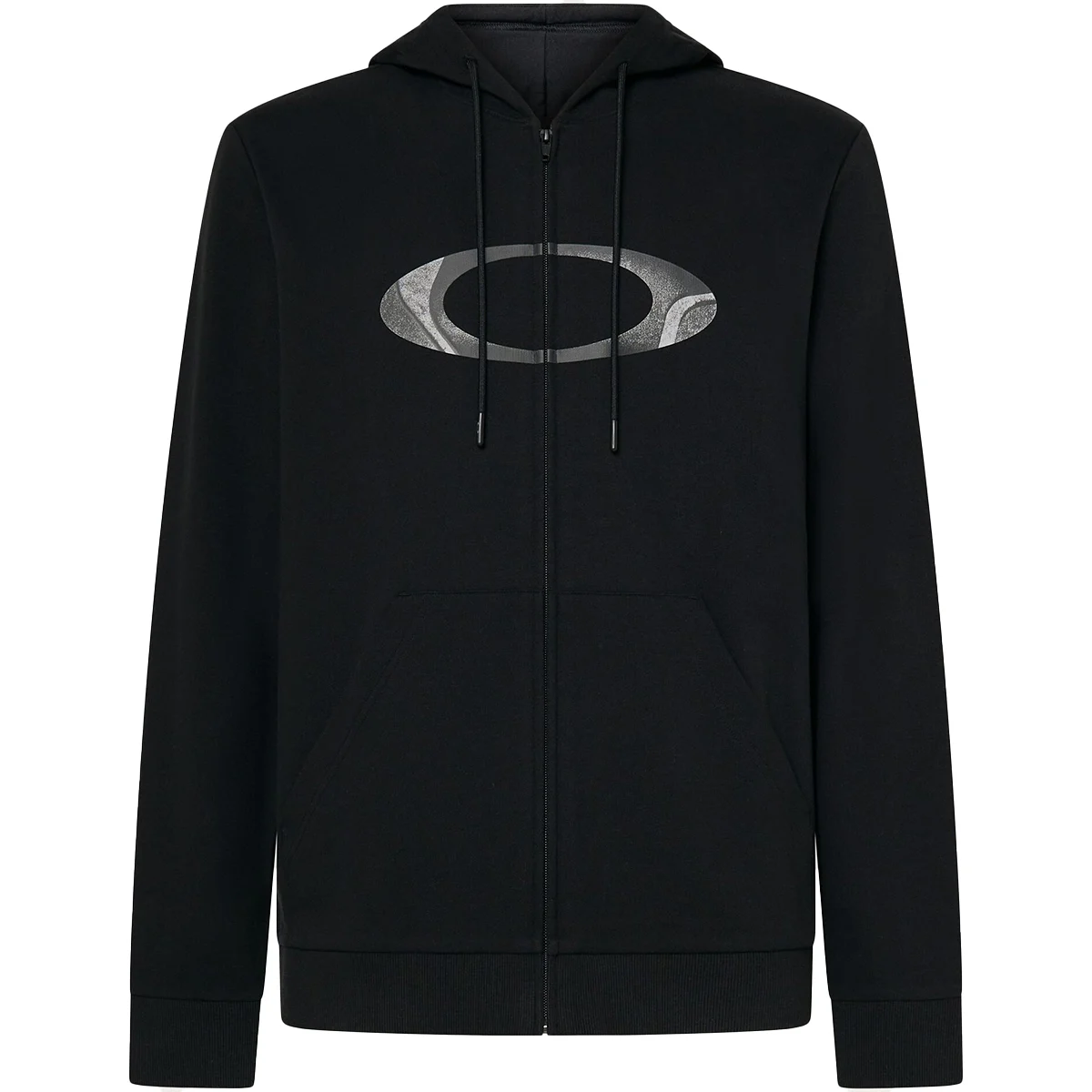 OAKLEY NEW ELLIPSE ZIP HOODIE BLACKOUT  - Sweatshirt