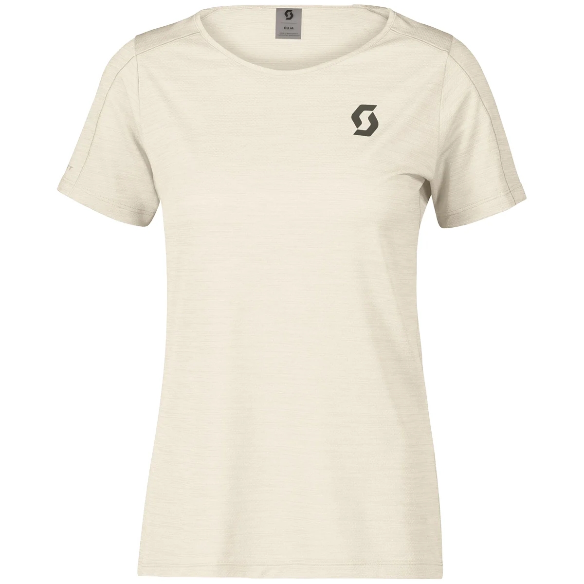 SCOTT W ENDURANCE LT SS COTTON WHITE  - Running T-shirt