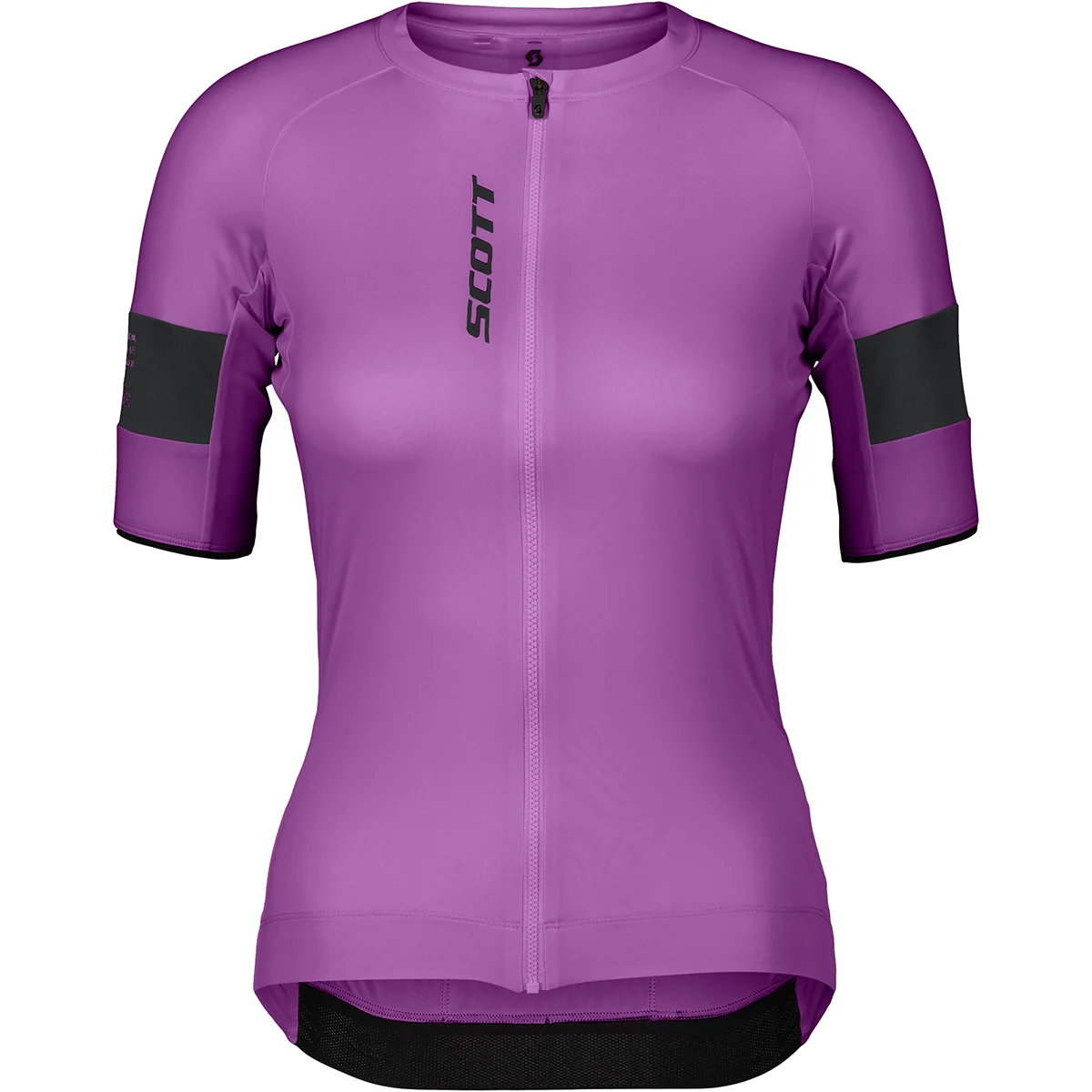 SCOTT JERSEY W'S ENDURANCE PRO SS LIQUID PURPLE/BLACK  - Cycling jersey