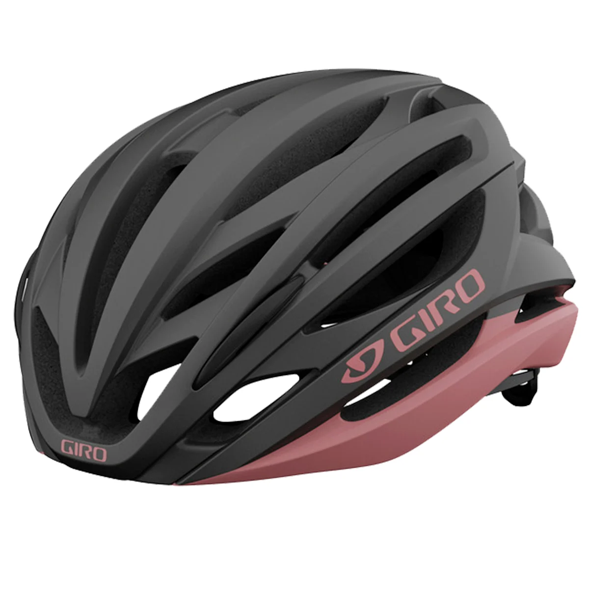 GIRO SYNTAX METALLIC COAL/DUSTY ROSE  - Bike helmet