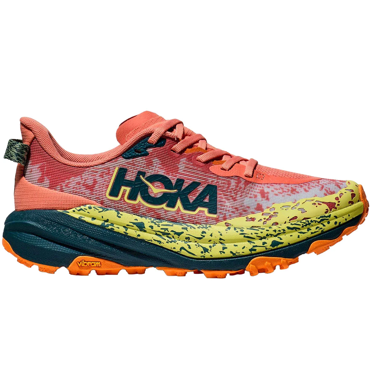 HOKA ONE ONE SPEEDGOAT 6 W FELDSPAR / BLUE TWILIGHT  - Trail running shoes