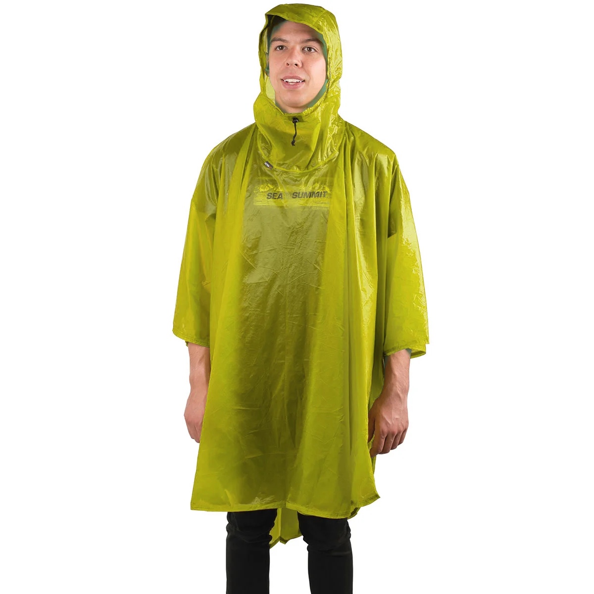SEA TO SUMMIT PONCHO 15D LIME  - Hiking poncho