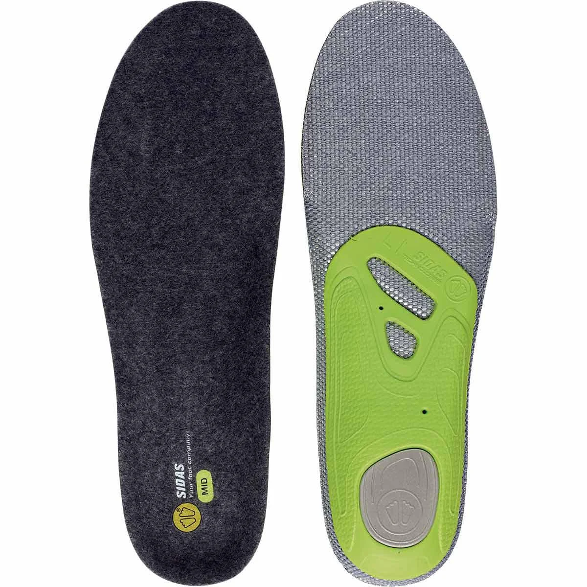 SIDAS 3 FEET MERINO MID Unicolore  - Hiking boot insole
